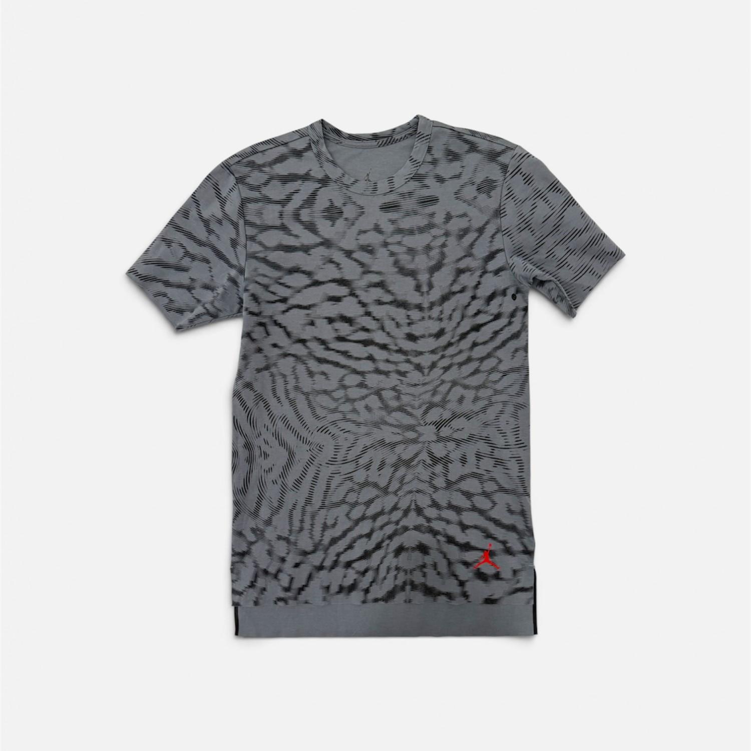 Jordan All-Over Print T-Shirt Φόρεμα Γκρι / Pre-Owned